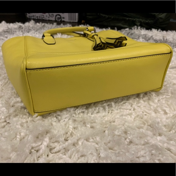 Coach Legacy Leather Mini Tanner (Lemon) - Picture 14 of 14